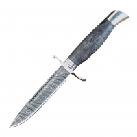 Финка НКВД из дамасской стали