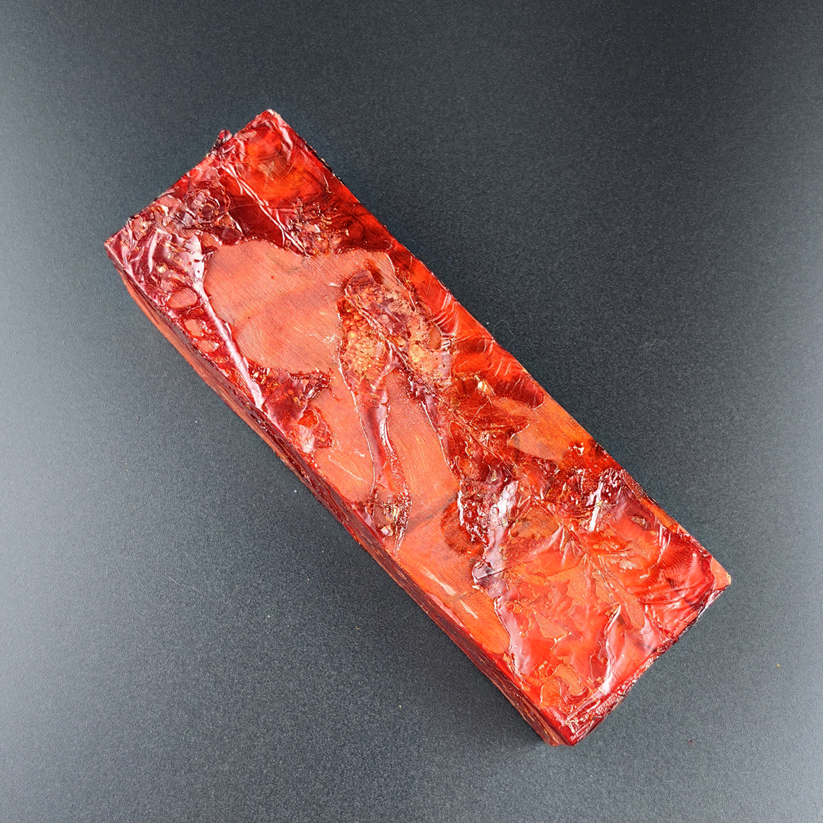 Брусок стабилизированной карельской берёзы для рукояти ножа